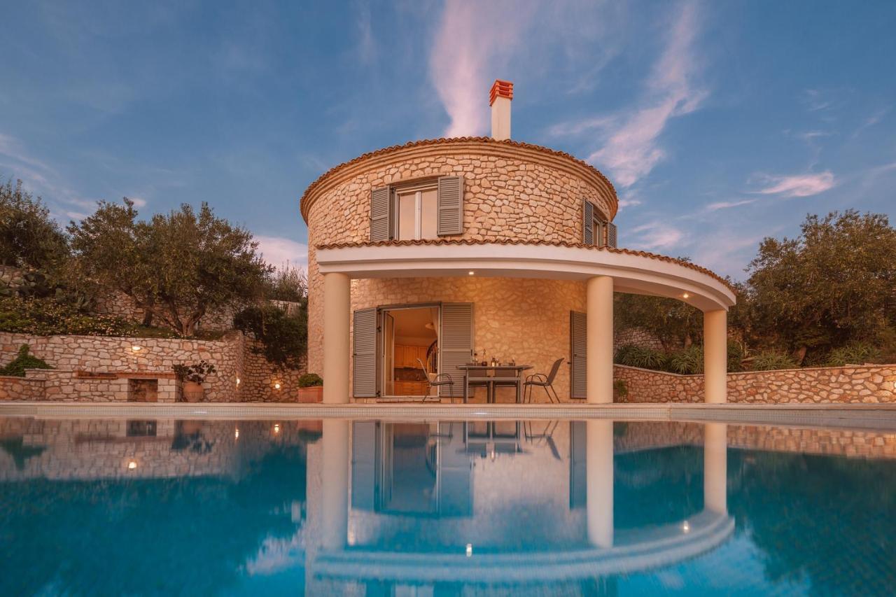 Vlachopoulátika The Round Houseヴィラ エクステリア 写真